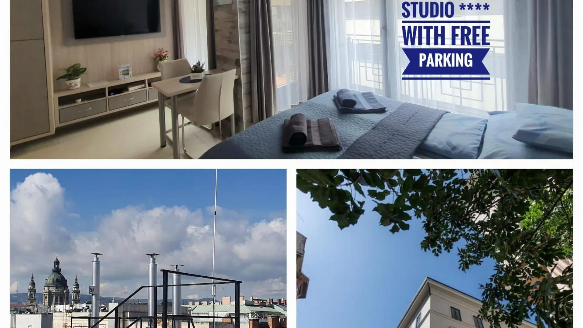Apartment Royal Studio In The Center With Free Parking! Budapest Hungary
