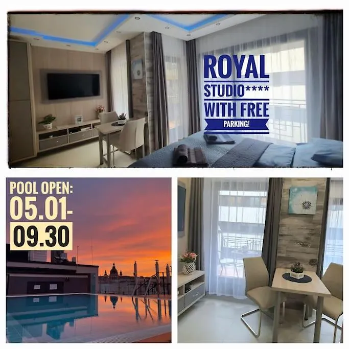 Apartment Royal Studio In The Center With Free Parking! Budapest Hungary